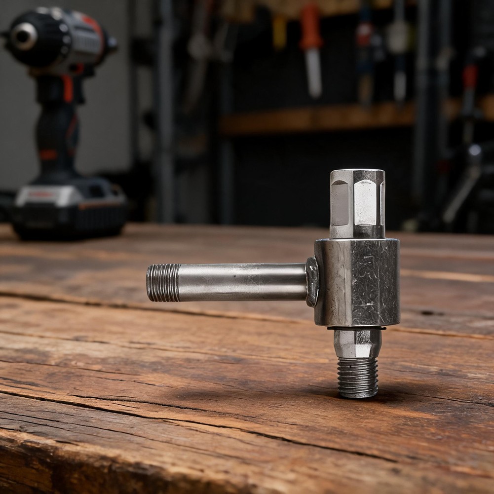 Reciprocating Saw Attachment Drill - Metall-Drehadapter für Wasserbohrgeräte – Kühlungsanschluss für