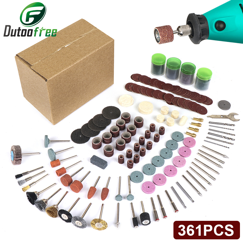 361 Teile/los Elektrowerkzeuge – Cordless Rotary Tool Kit Accessories Bewertung und Preis