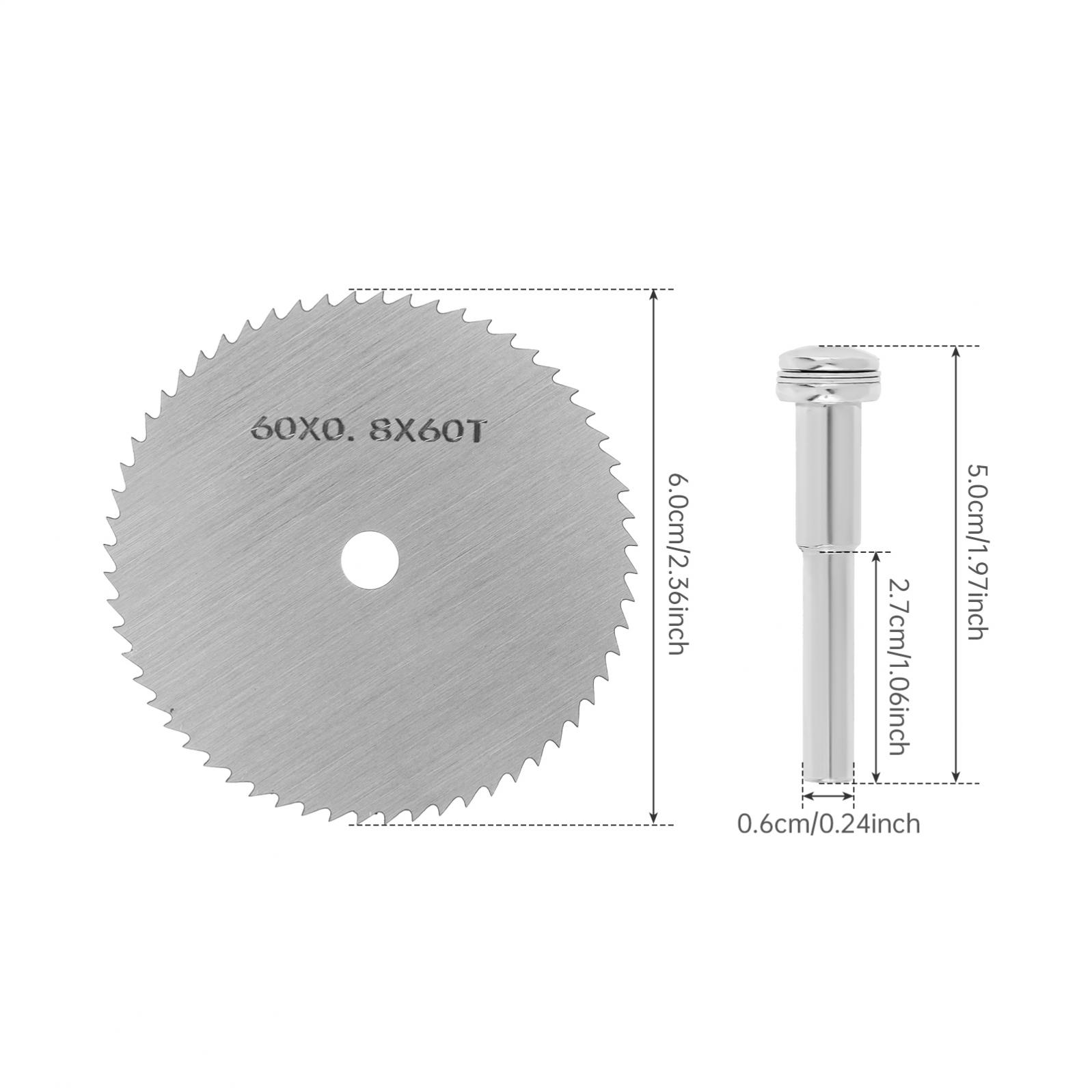 60 mm HSS-Sägescheibe, Rad, Sc – Cordless Rotary Tool Kit Accessories Bewertung und Preis